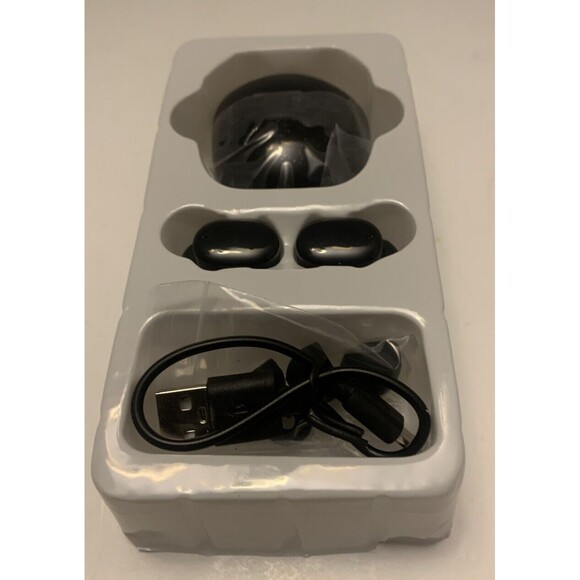 Bluetooth Wireless Touch-Control Headset, LED Lamp Digital Display Bluetooth - Picture 3 of 3